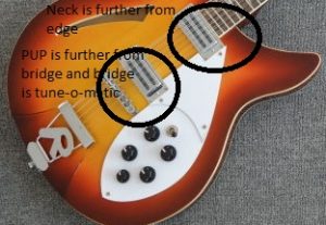 Chinese rick guitar copy